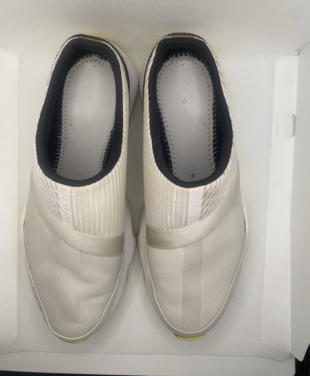 Sorel Kinetic Impact II Mule Women’s 8 Sea Salt Radiation White Lime Slip On